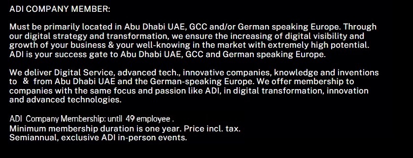 ABU DHABI INVEST